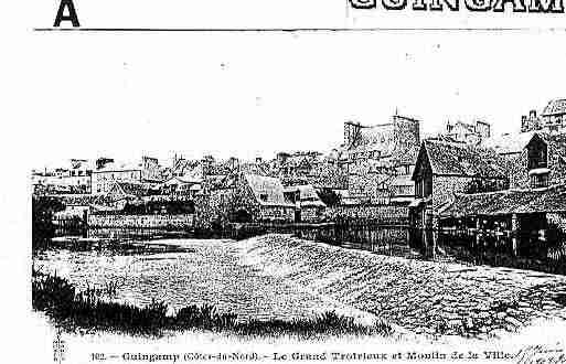 Ville de GUINGAMP Carte postale ancienne